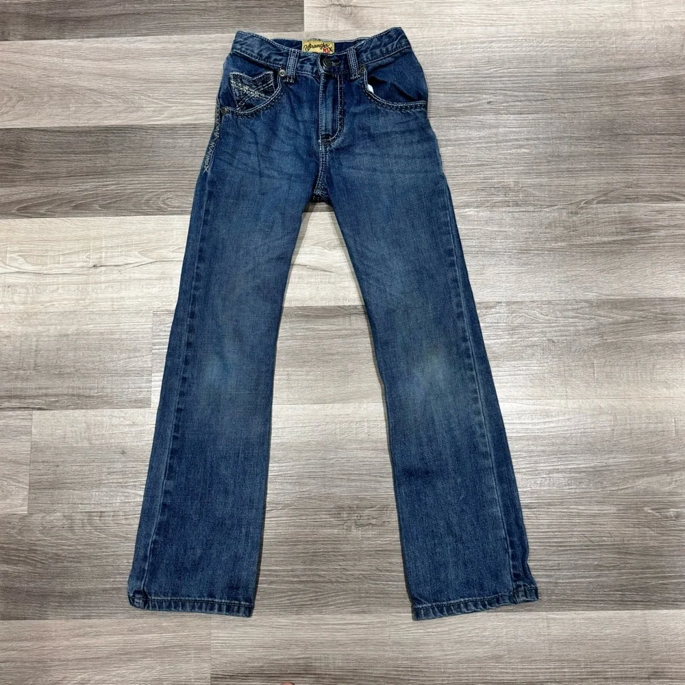 Kids Wrangles 20x jeans size 11 slim adjustable waist